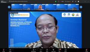Seminar Nasional Literasi Kemendikdasmen Tekankan Penguatan Daya Nalar untuk Wujudkan Pendidikan Bermutu