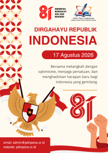 Jalin Pena Indonesia Sampaikan Ucapan Dirgahayu ke-81 Republik Indonesia